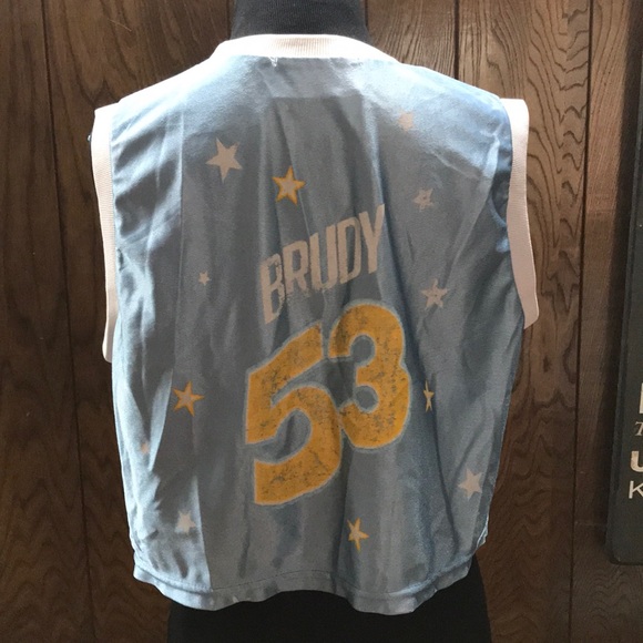 Harlem Women light blue cropped top OS - Picture 2 of 3